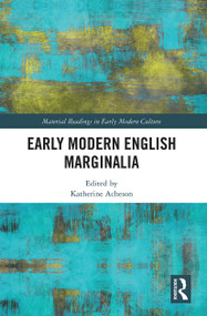 Early Modern English Marginalia - 9781032241623 by Katherine Acheson, 9781032241623
