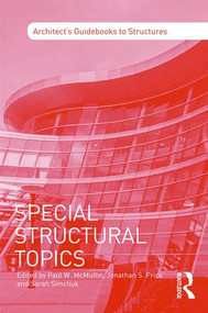Special Structural Topics by Paul McMullin, Jonathan Price, Sarah Simchuk, 9781138838925