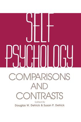 Self Psychology (Comparisons and Contrasts) - 9781138872233 by Douglas Detrick, Susan Detrick, Arnold Goldberg, 9781138872233