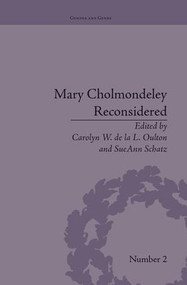 Mary Cholmondeley Reconsidered - 9781138663336 by Carolyn W de la L Oulton, SueAnn Schatz, 9781138663336