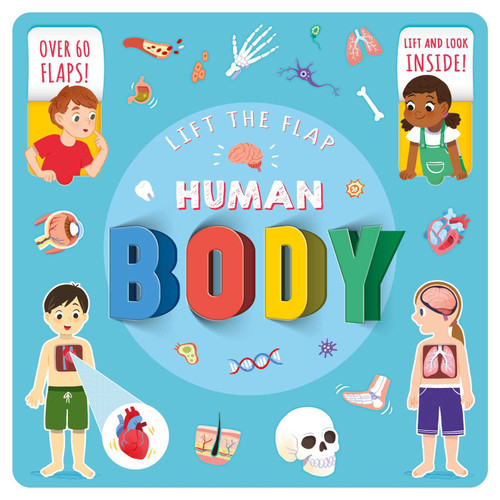 Lift The Flap Human Body (with Over 60 Flaps!) by IglooBooks, Bonnie Pang, 9781837952045