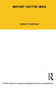 Report on the Iban (Volume 41) - 9780367717056 by Derek Freedman, 9780367717056