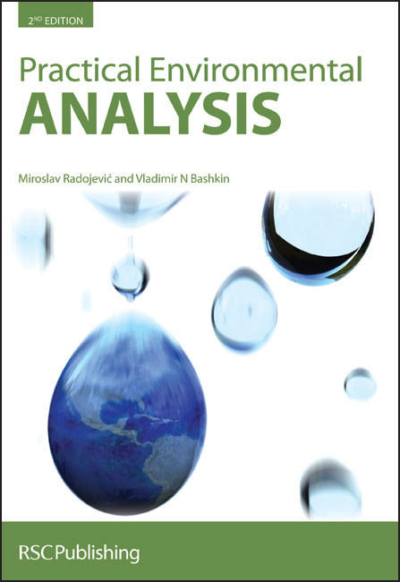 Practical Environmental Analysis by Miroslav Radojevic, Vladimir N Bashkin, 9780854046799