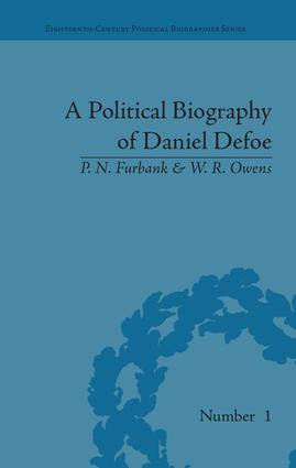 A Political Biography of Daniel Defoe - 9781138663367 by P N Furbank, W.R. Owens, 9781138663367