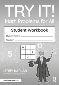 Try It! Math Problems for All (Student Workbook) by Jerry Kaplan, Ysemay Dercon, 9781032576923
