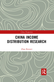 China Income Distribution Research - 9781032175225 by Renwei Zhao, 9781032175225