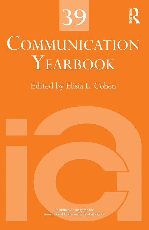 Communication Yearbook 39 by Elisia Cohen, 9781032242705