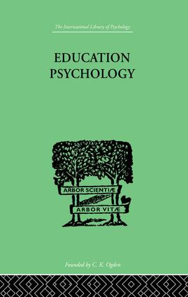 Education Psychology (BRIEFER COURSE) by E L Thorndike, 9781138875197