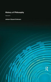 History of Philosophy (Volume III) by Johann Eduard Erdmann, 9781138884151