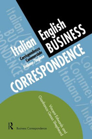 Italian/English Business Correspondence - 9780415137119 by Vincent Edwards, Gianfranca Gessa Shepheard, 9780415137119