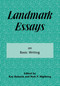 Landmark Essays on Basic Writing (Volume 18) by Kay Halasek, 9781880393291