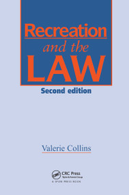 Recreation and the Law - 9780419182405 by Ms V Collins, 9780419182405