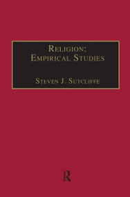 Religion: Empirical Studies - 9781032243610 by Steven J. Sutcliffe, 9781032243610