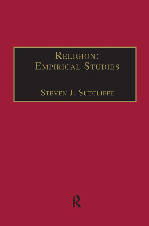 Religion: Empirical Studies - 9781032243610 by Steven J. Sutcliffe, 9781032243610