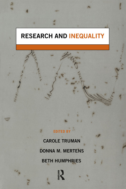 Research and Inequality - 9781857289626 by Beth Humphries, Carole Truman, 9781857289626