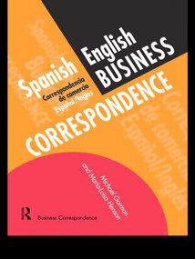 Spanish/English Business Correspondence (Correspondecia de comercio Espanol/Ingles) - 9780415137133 by Michael Gorman, Maria-Luisa Henson, 9780415137133