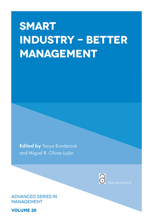 Smart Industry - Better Management by Tanya Bondarouk, Miguel R. Olivas-Luján, 9781801177153