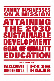 Attaining the 2030 Sustainable Development Goal of Quality Education by Naomi Birdthistle, Rob Hales, 9781803824789
