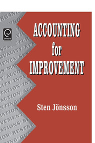 Accounting for Improvement by Sten Jonsson, 9780080446080