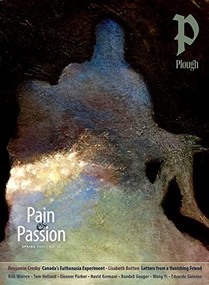 Plough Quarterly No. 35 - Pain and Passion by Randall Gauger, Benjamin Crosby, Lisabeth Button, Navid Kermani, Tom Holland, 9780874860016