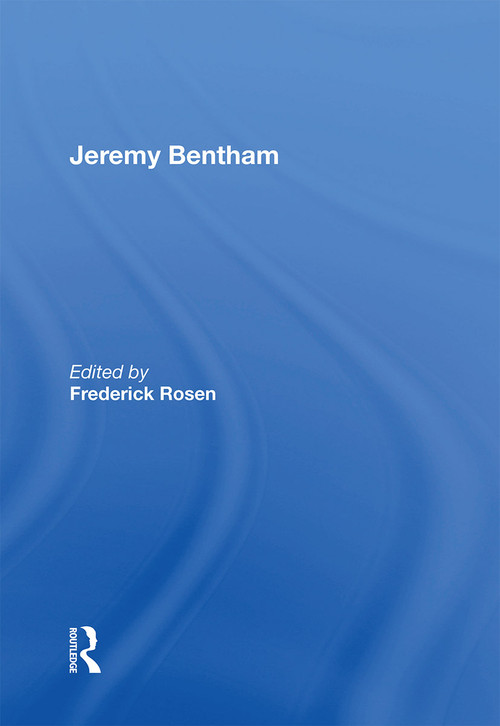 Jeremy Bentham - 9781138356238 by Frederick Rosen, 9781138356238