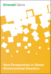 New Perspectives in Global Environmental Disasters by Emerald Group Publishing Limited, 9781785608094