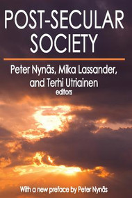 Post-Secular Society - 9781412854825 by Gustaaf Geeraerts, 9781412854825