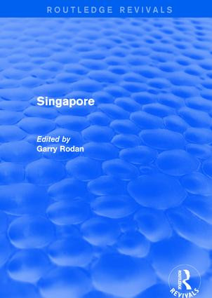 Singapore - 9781138722637 by Garry Rodan, 9781138722637