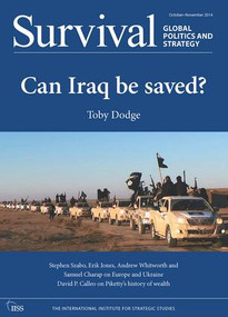 Survival 56.5 by Toby Dodge, 9781138790537