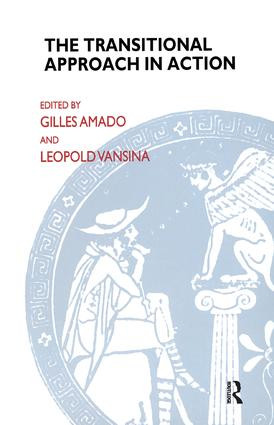 The Transitional Approach in Action - 9781855759121 by Gilles Amado, Vansina Leopold, 9781855759121