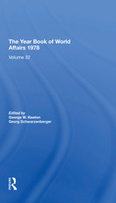 The Year Book Of World Affairs, 1978 - 9780367274252 by George W. Keeton, Georg Schwarzenberger, 9780367274252