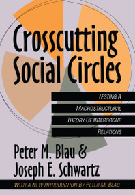 Crosscutting Social Circles (Testing a Macrostructural Theory of Intergroup Relations) - 9781560009030 by Peter Blau, Joseph Schwartz, 9781560009030