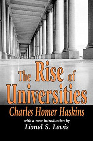 The Rise of Universities - 9780765808950 by Charles Homer Haskins, 9780765808950