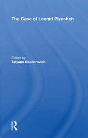 Case Of Leonid Plyushch - 9780367171247 by Tatyana Khodorovich, 9780367171247