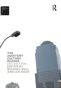 The Auditory Culture Reader - 9781472569028 by Michael Bull, Les Back, 9781472569028