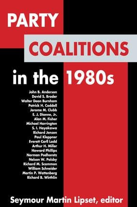 Party Coalitions in the 1980s - 9780917616433 by Seymour Lipset, 9780917616433