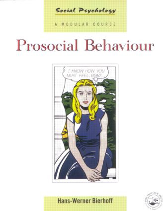 Prosocial Behaviour by Hans-Werner Bierhoff, 9780863777745