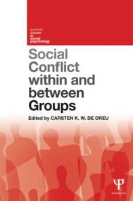 Social Conflict within and between Groups - 9781848722965 by Carsten K. W. De Dreu, 9781848722965