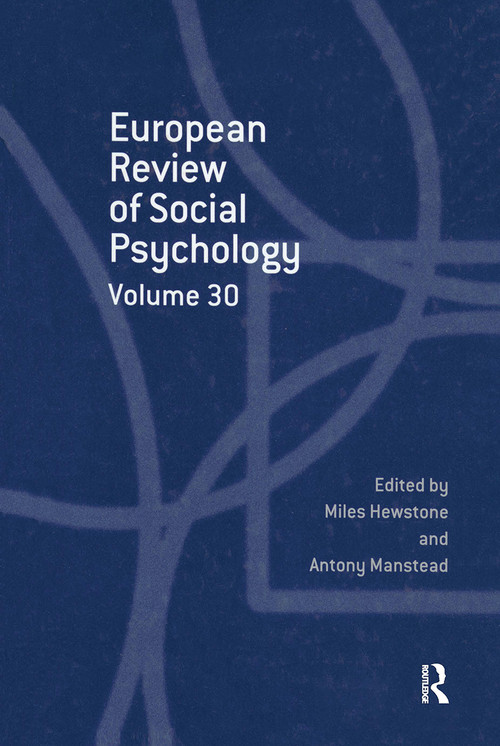 European Review of Social Psychology: Volume 30 - 9781032571089 by Miles Hewston, Antony Manstead, 9781032571089