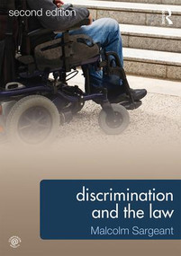 Discrimination and the Law 2e - 9781138745070 by Malcolm Sargeant, 9781138745070