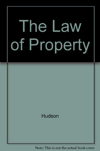 The Law of Property by Alastair Hudson, 9781845680527