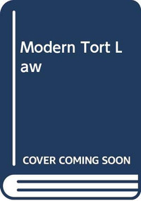 Modern Tort Law - 9780415702195 by V.H. Harpwood, Matthew Sadler, Ruby Hammer, 9780415702195