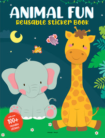 Animal Fun (Reusable Sticker Book) by Wonder House Books, 9789354405389