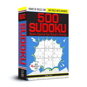500 Sudoku Brain Games For Smart Minds by Wonder House Books, 9789354405808