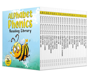 Alphabet Phonics (Box Set of 26 Books) by Wonder House Books, 9789354406058