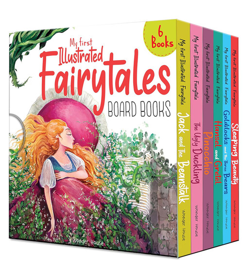 My First Illustrated Fairytales (Set of 6 Books) by Wonder House Books, 9789354406638