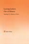 Leaving Latinos Out of History (Teaching US History in Texas) by Julio Noboa, 9780415655415