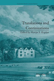 Translations and Continuations (Riccoboni and Brooke, Graffigny and Roberts) - 9781138235380 by Marijn S Kaplan, 9781138235380