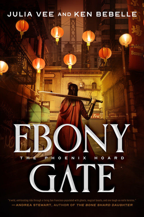 Ebony Gate (The Phoenix Hoard) - 9781250837455 by Julia Vee, Ken Bebelle, 9781250837455