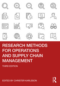 Research Methods for Operations and Supply Chain Management - 9781032324340 by Christer Karlsson, 9781032324340